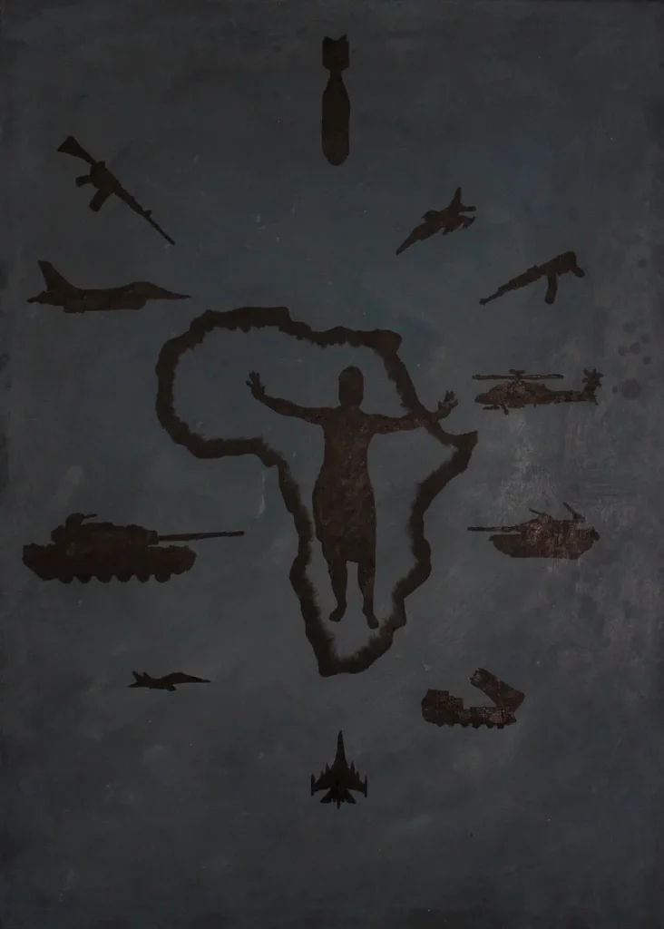 Rise-732x1024 Farook Mohammed: 1 Artist who paints Africa’s Memory, Unity, and Hope